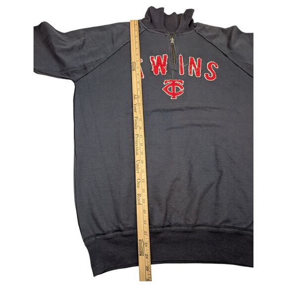 MLB Minnesota Twins Sweatshirt 1/4 Zip - Picture 7 of 8